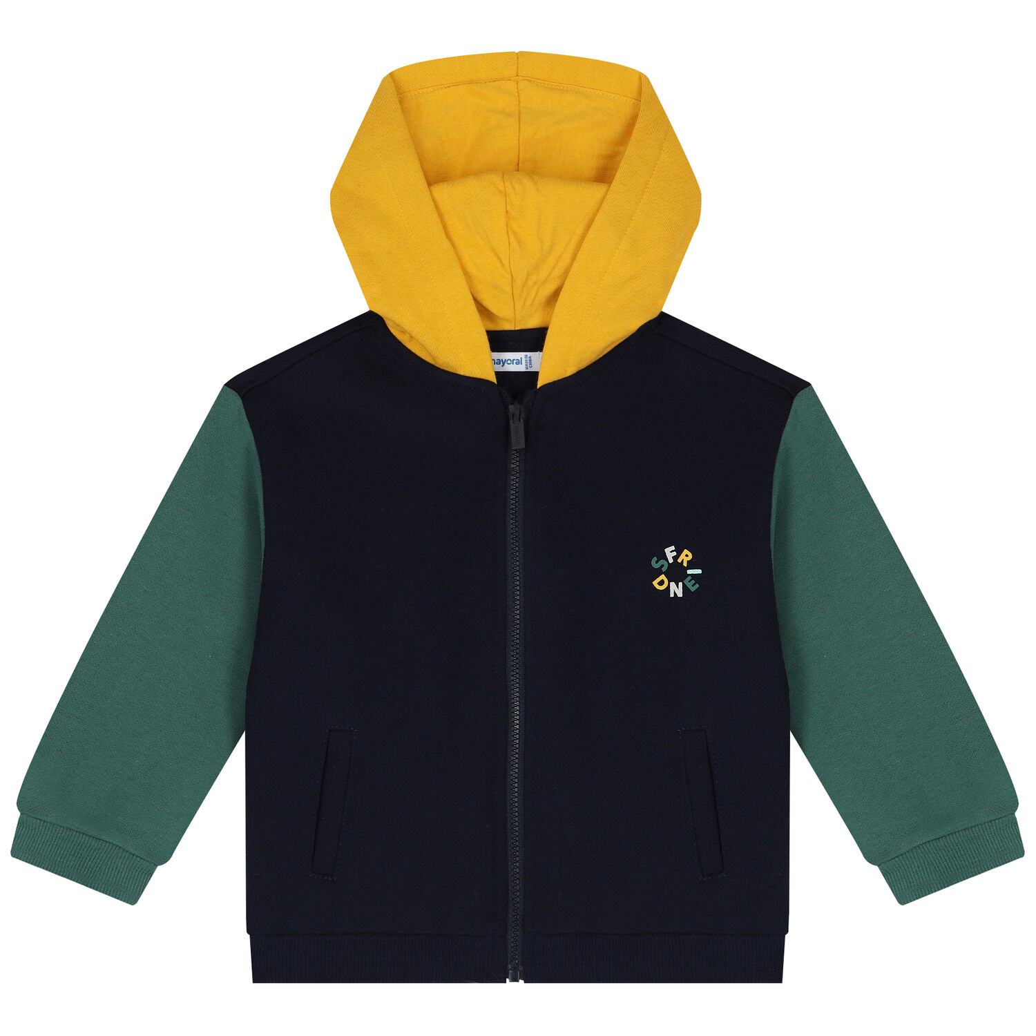 Younger Boys Green 3 Piece Tracksuit Set, 1, hi-res